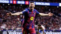 Com gol de Lewa, Barcelona vence Atlético e dispara na liderança de LaLiga
