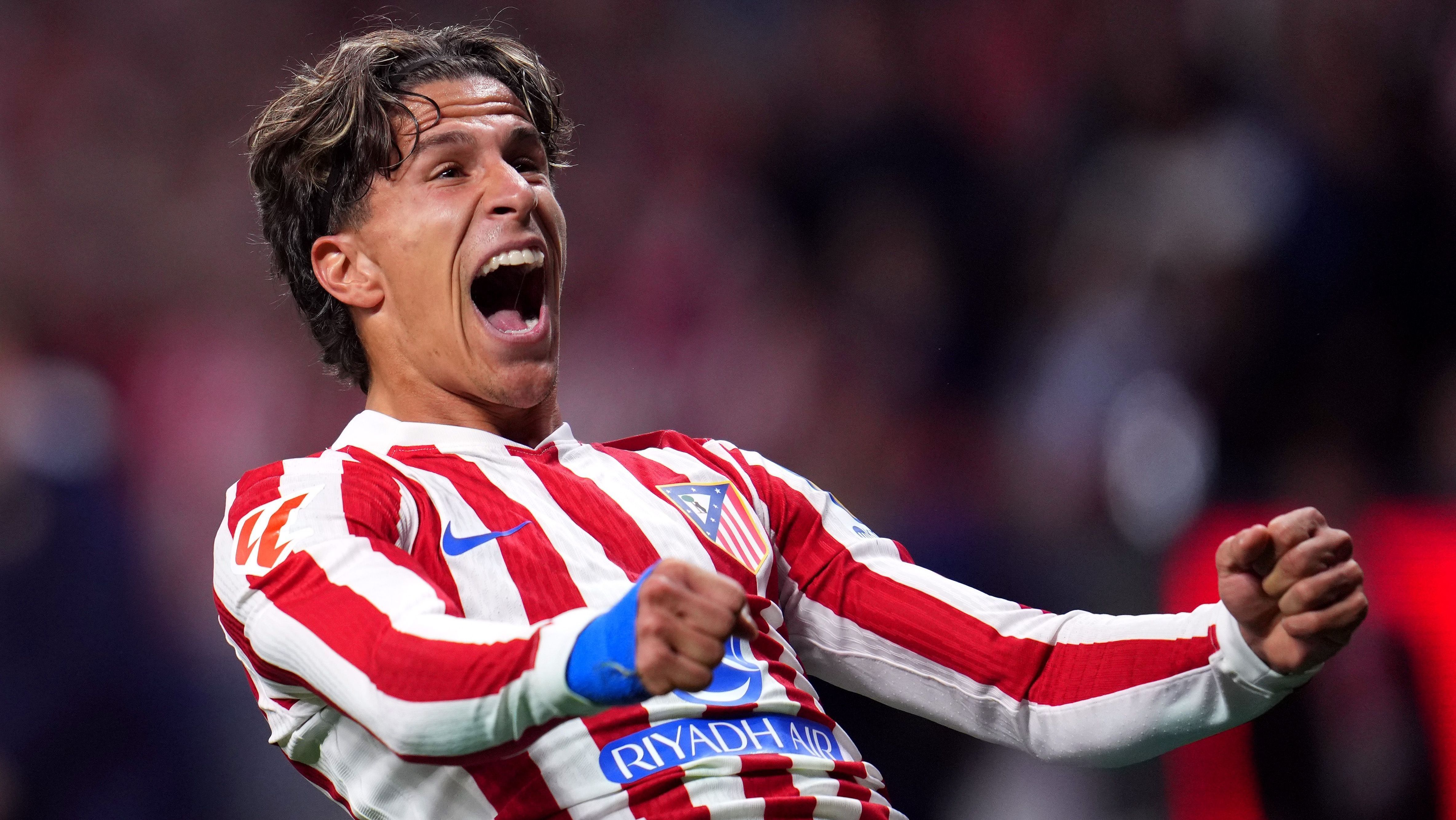 Giuliano Simeone, jogador do Atlético de Madrid e da Seleção Argentina