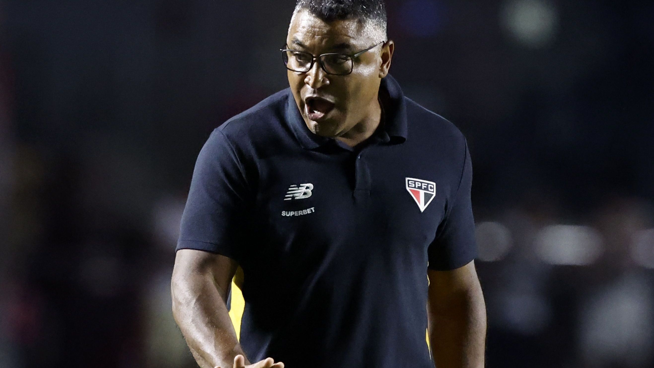 Roger Machado, técnico do São Paulo