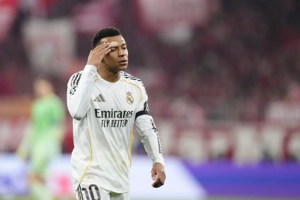 Mbappe em Bayern x Real Madrid, na Champions League