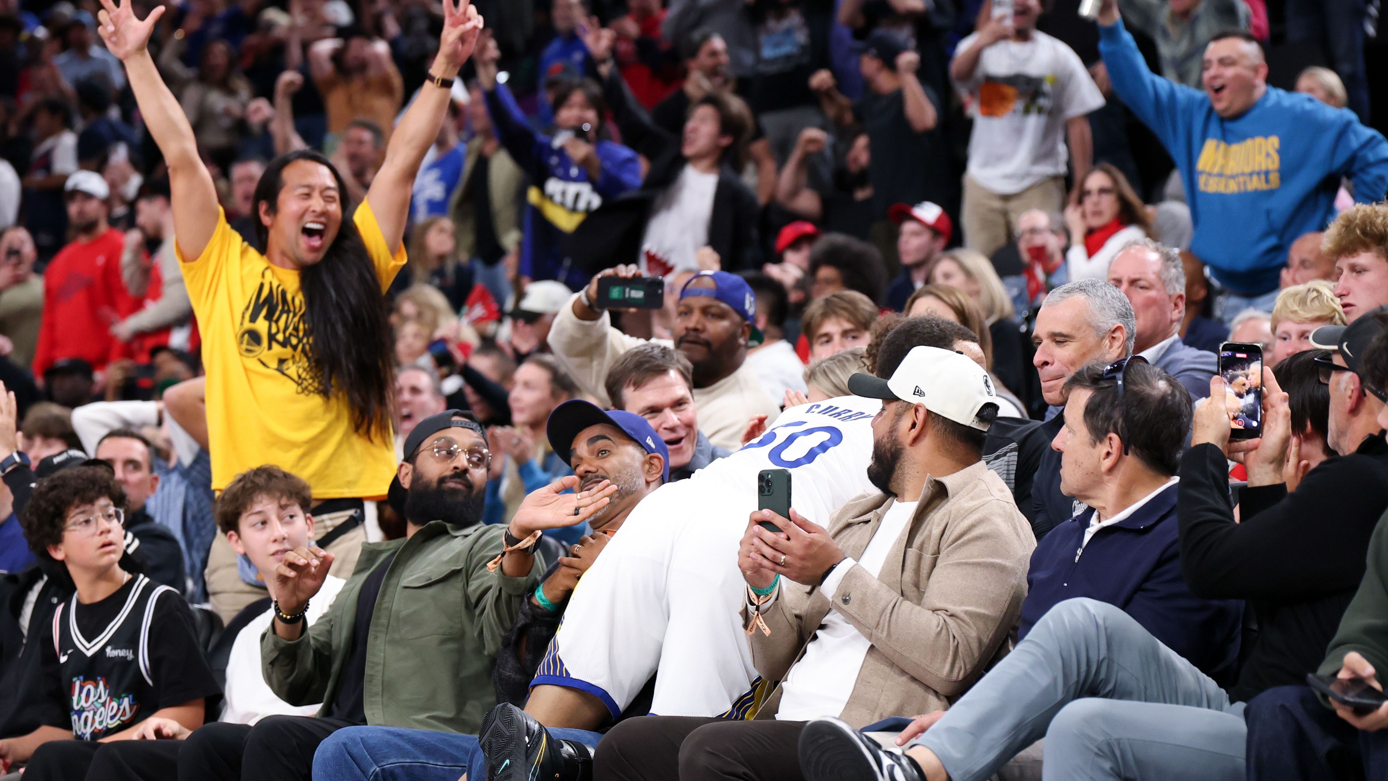 Clipper vs Warriors at Intuit Dome