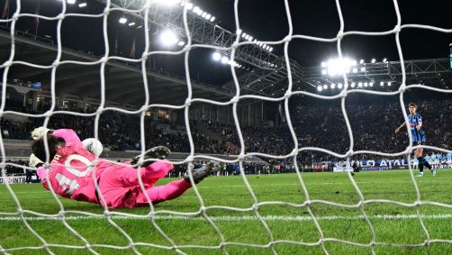Edoardo Motta, da Lazio, defendeu quatro cobranças de pênalti da Atalanta e garantiu a classificação da equipe à final da Copa da Itália