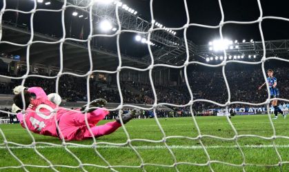 Edoardo Motta, da Lazio, defendeu quatro cobranças de pênalti da Atalanta e garantiu a classificação da equipe à final da Copa da Itália