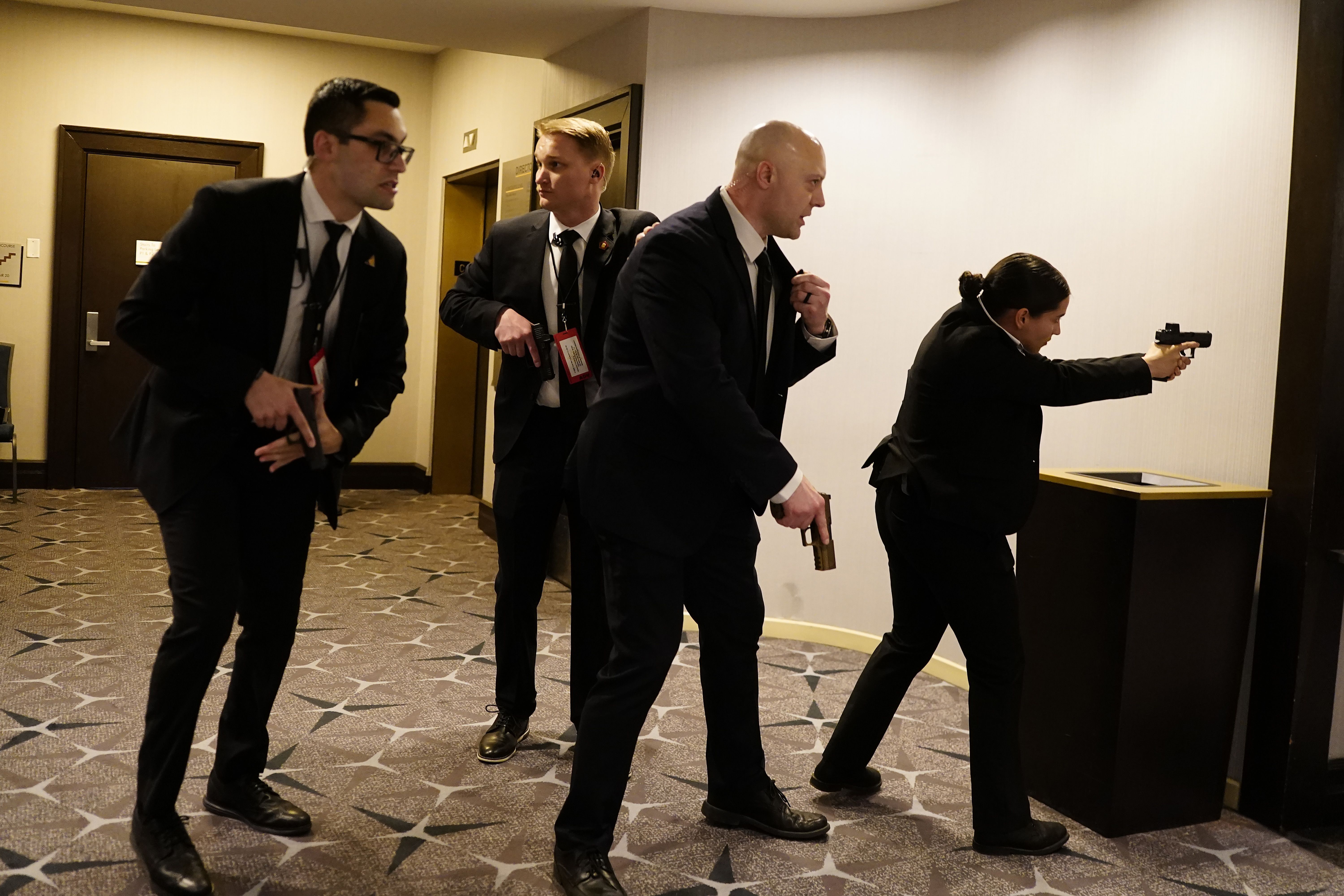 Security Scare at The White House Correspondents' Dinner with President Trump