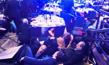 Security Scare at The White House Correspondents' Dinner with President Trump