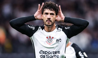 Gustavo Henrique em Corinthians x Peñarol pela Libertadores