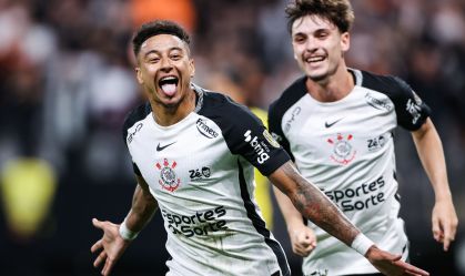 Lingard em Corinthians x Peñarol pela Libertadores