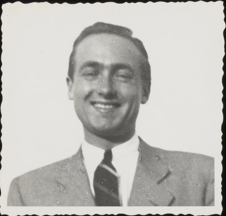 Helmut Paskusz, candidata à escola de arte • Arquivo Municipal de Jerusalém/Biblioteca Younes e Soraya Nazarian e Arquivo Digital em Bezalel/Yad Vashem