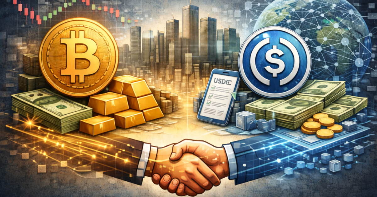 Bitcoin e stablecoins dividem funções no cripto