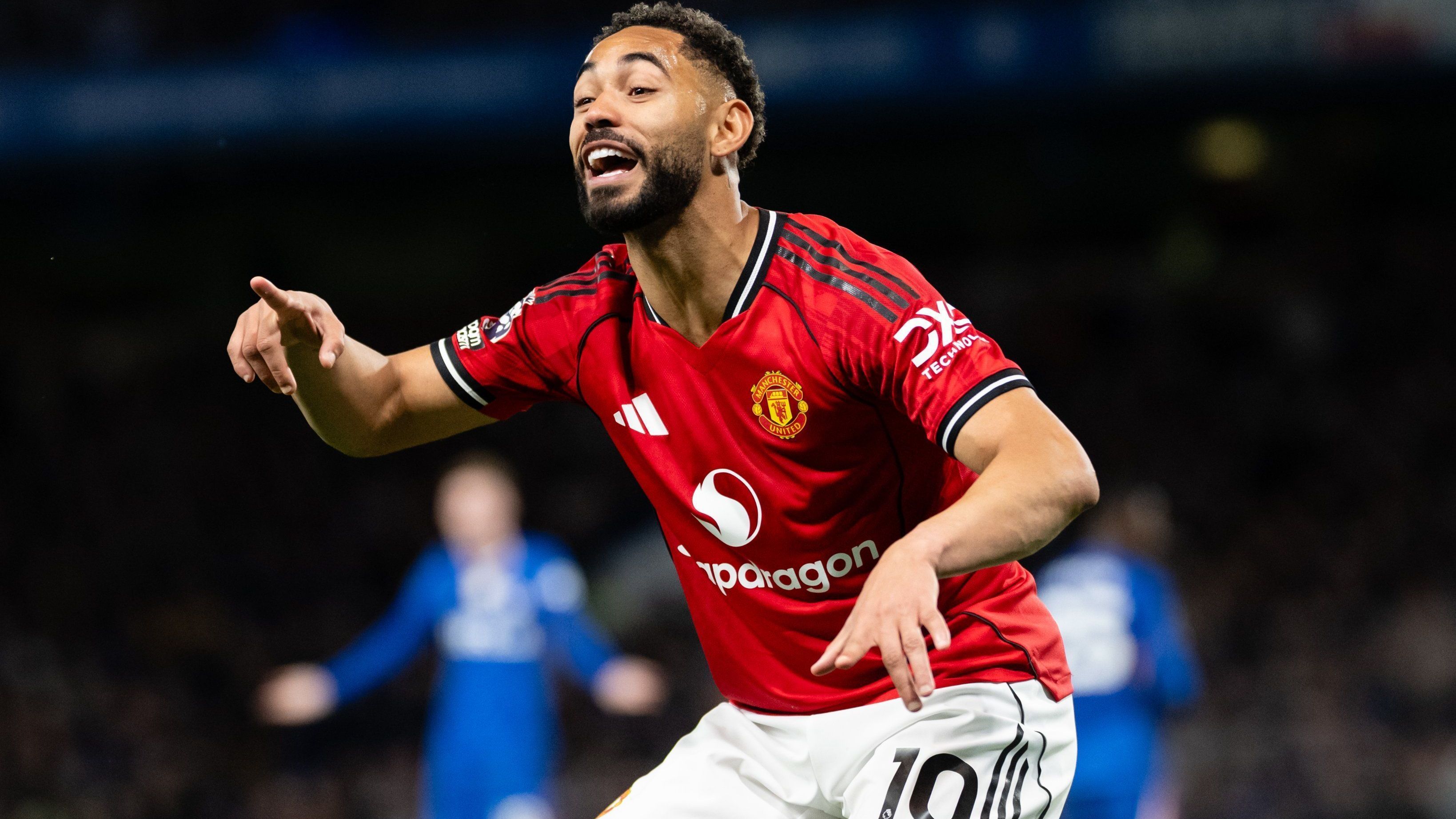 Matheus Cunha, jogador do United