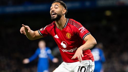 Matheus Cunha, jogador do United