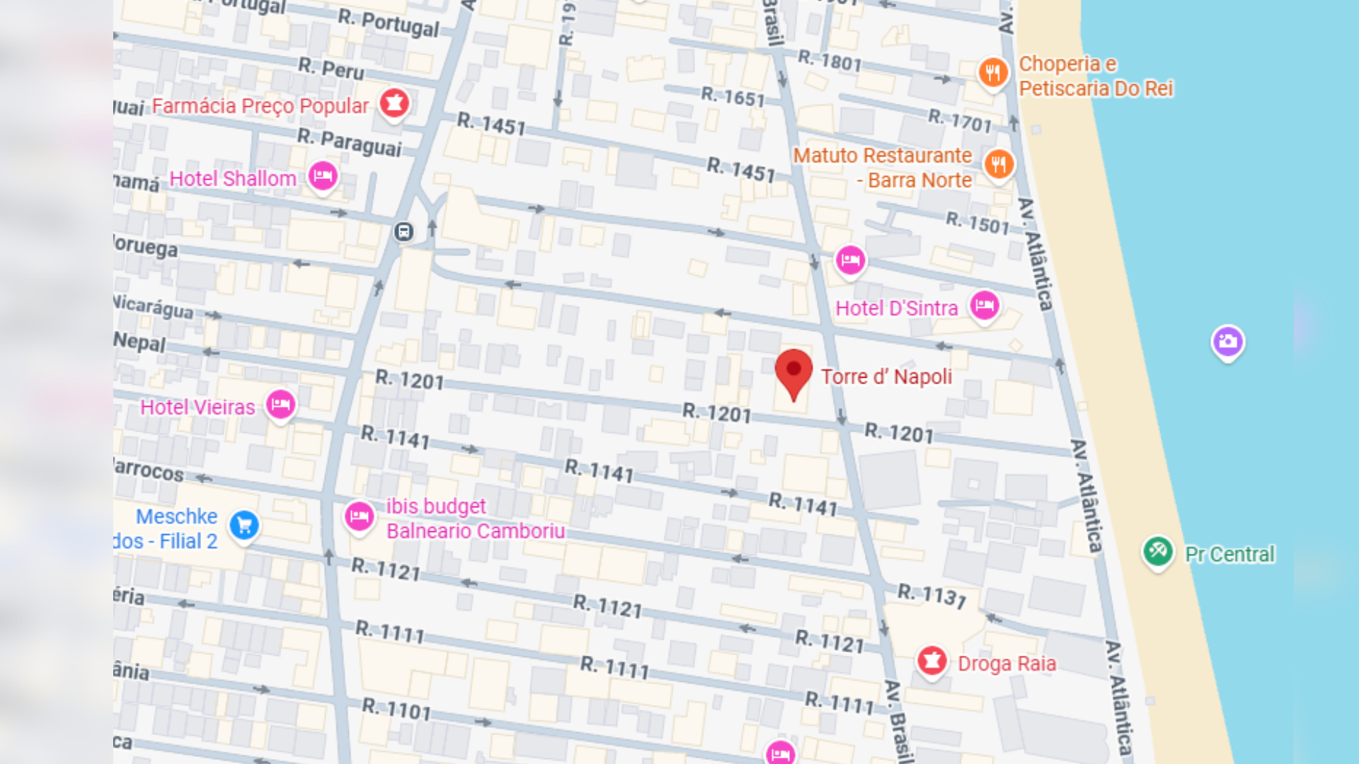 Apartamento custa em torno de R$ 3 milhões • Reprodução/Google Maps