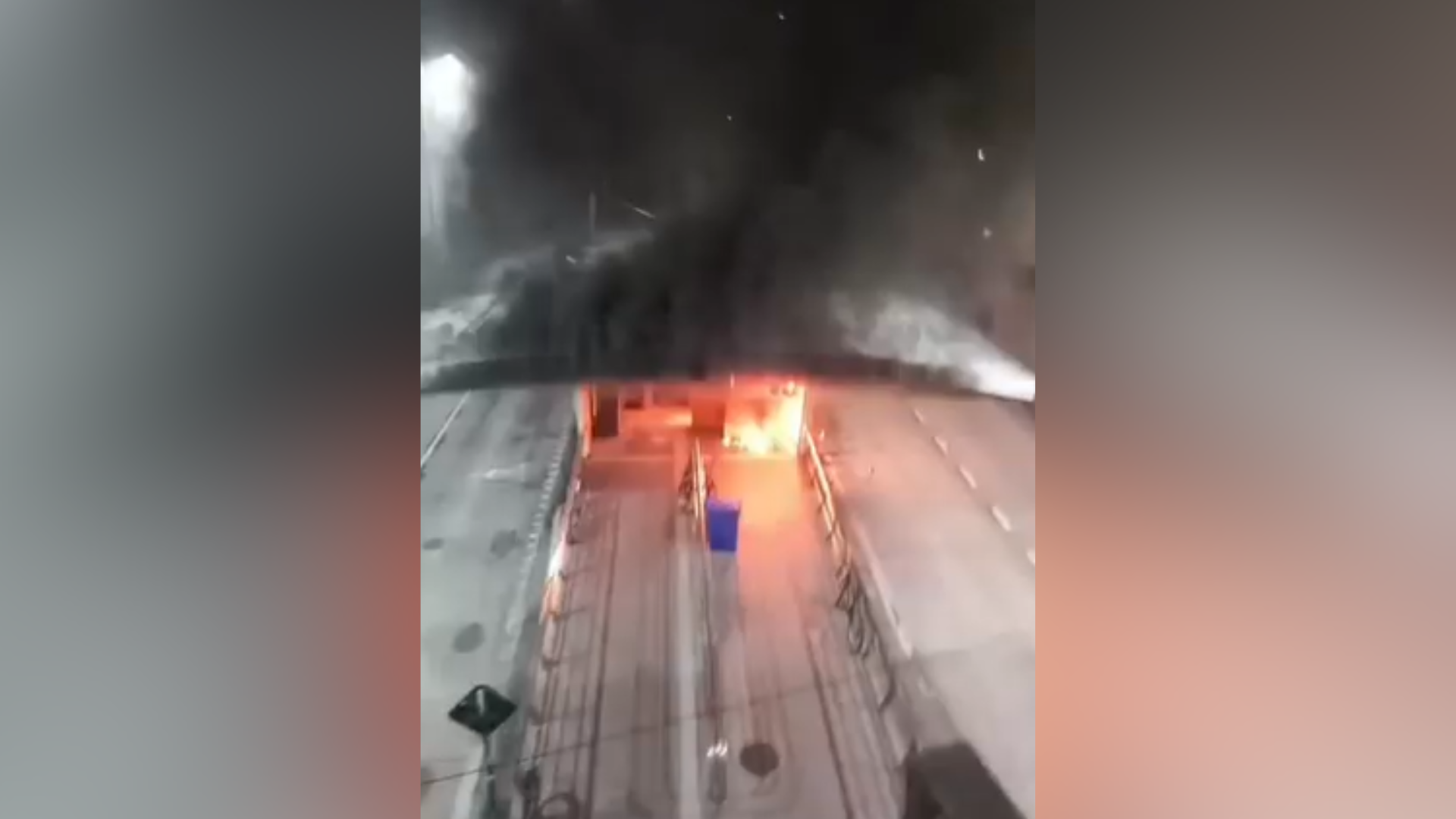 INCÊNDIO ESTACAO RIO