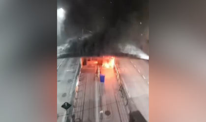 INCÊNDIO ESTACAO RIO
