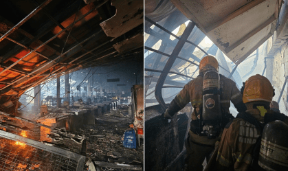 INCÊNDIO SUPERMERCADO MG