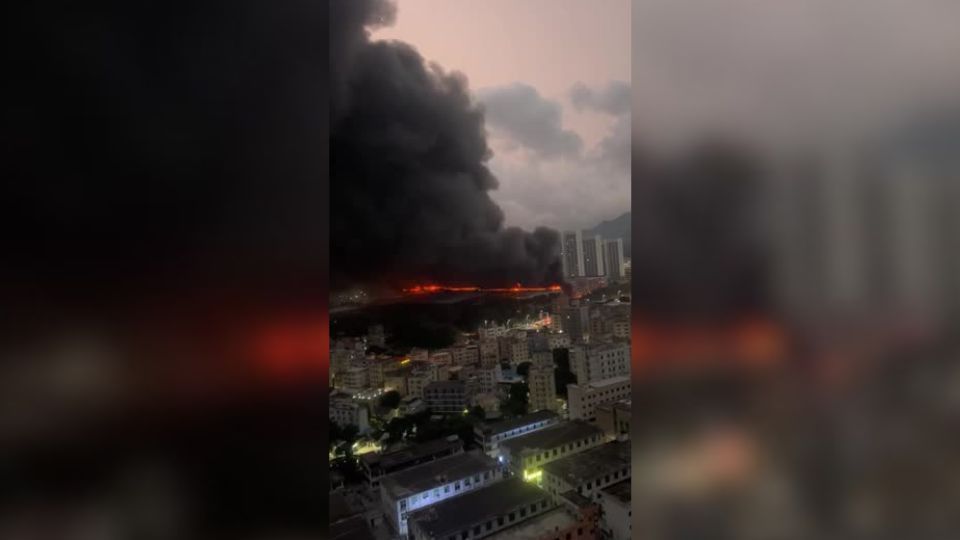 Incendio atinge fábrica da BYD na China