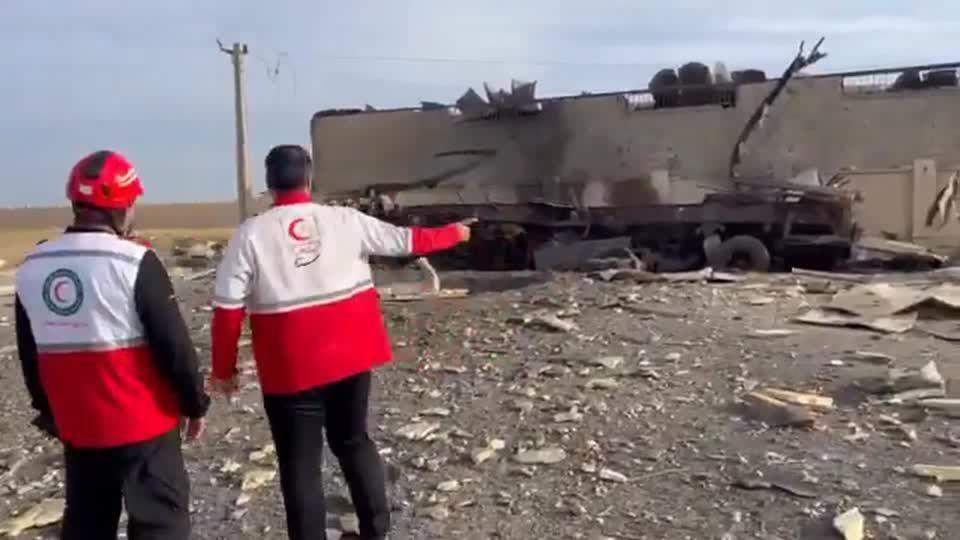 Red Crescent says supply warehouse attacked in southwest Iran
