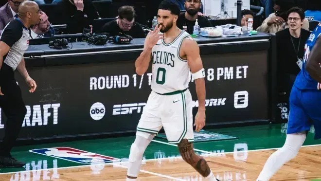 Tatum, um dos atros do Boston Celtics