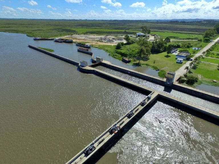 Lagoa Mirim, no Rio Grande do Sul