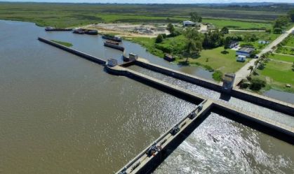 Lagoa Mirim, no Rio Grande do Sul