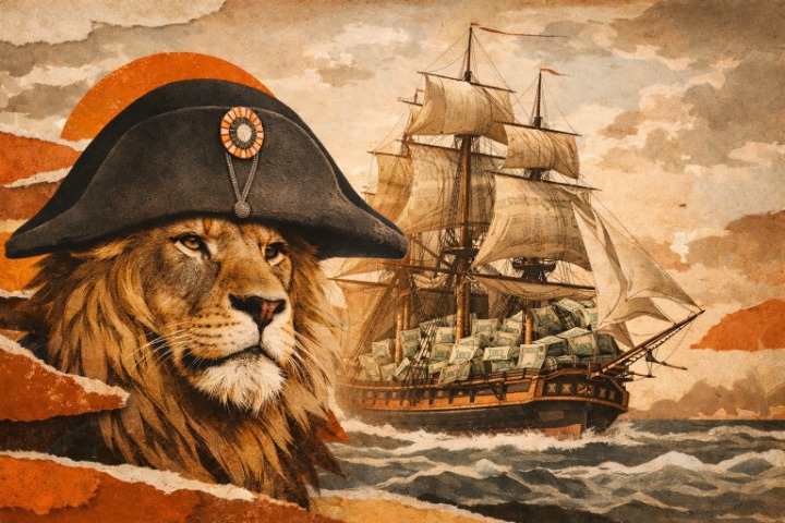 Leão de Napoleão e navio cargueiro_cleanup