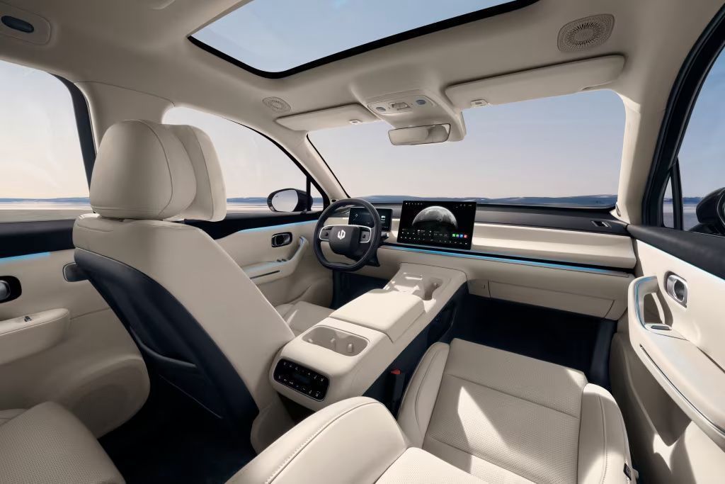 Interior do Leapmotor C16