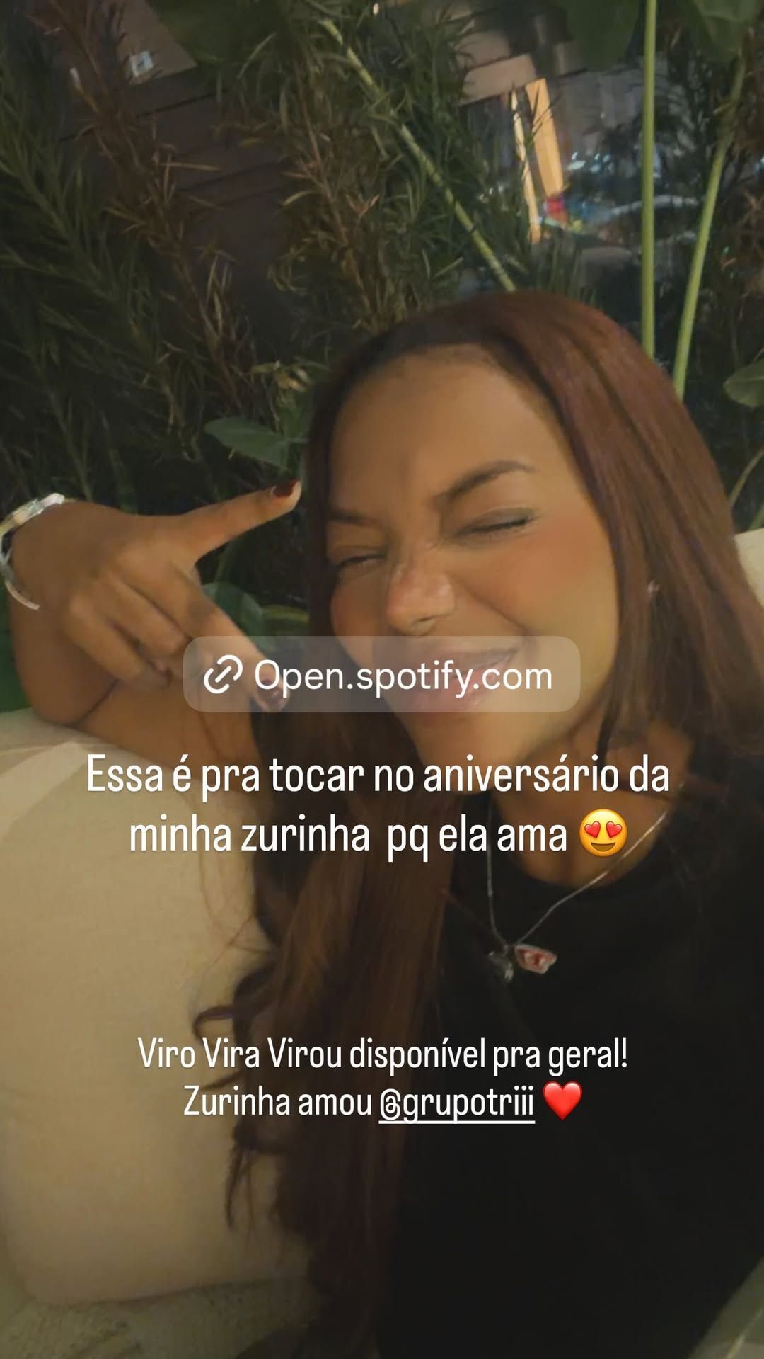 Ludmilla divulga versão de música "Viro, Vira, Virou" dedicada à filha • Instagram/Ludmilla