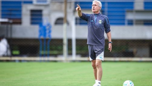 Luís Castro, treinador do Grêmio