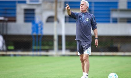 Luís Castro, treinador do Grêmio