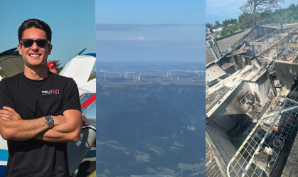 Imagem de destaque do post: Piloto que morreu em acidente postou vídeo voando horas antes de acidente