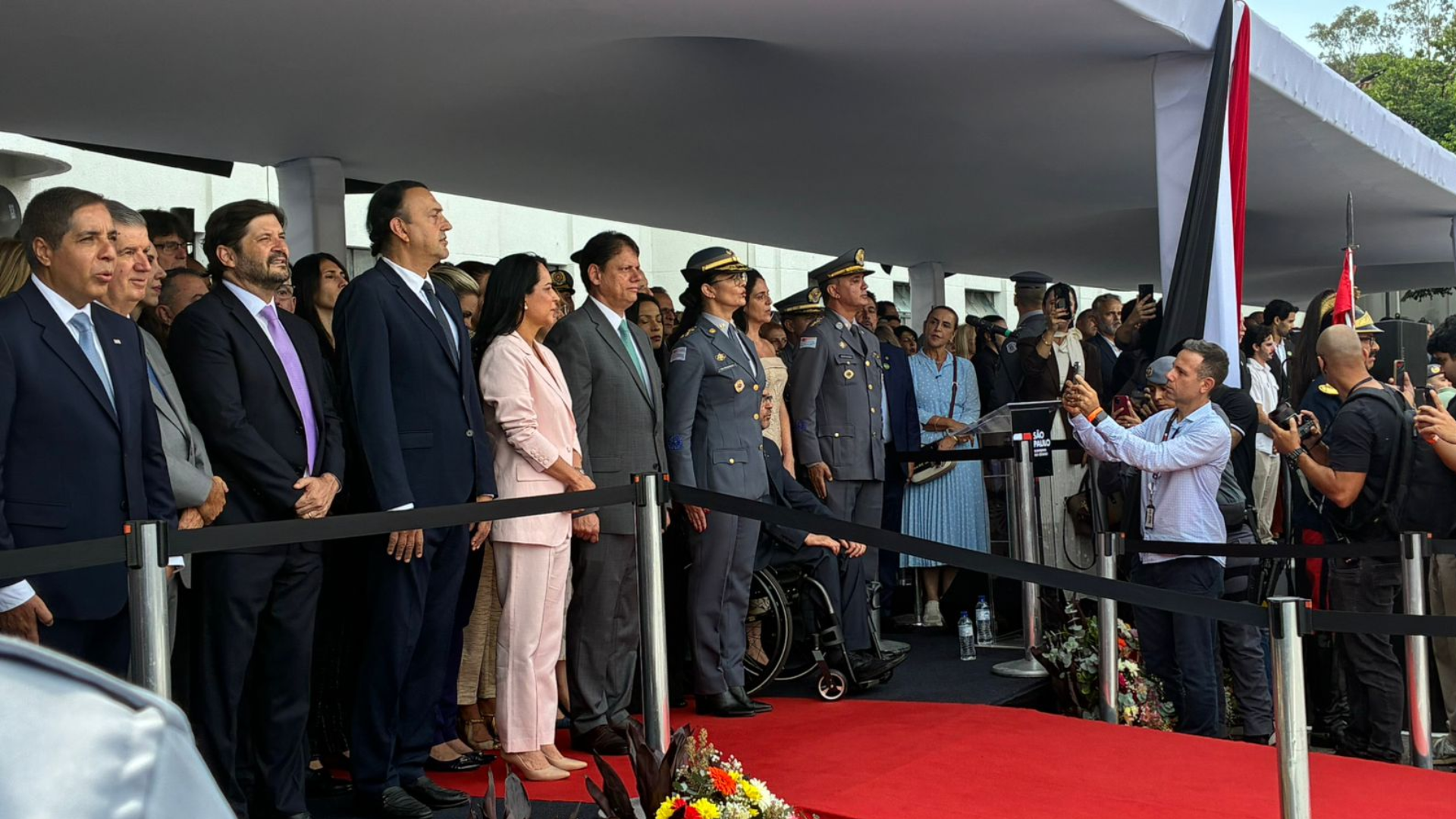 Coronel Glauce Anselmo Cavalli, empossada como Comandante Geral da Polícia Militar de São Paulo nesta quarta-feira (29)