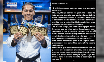 MULTICAMPEÃO PRONUNCIAMENTO PAI