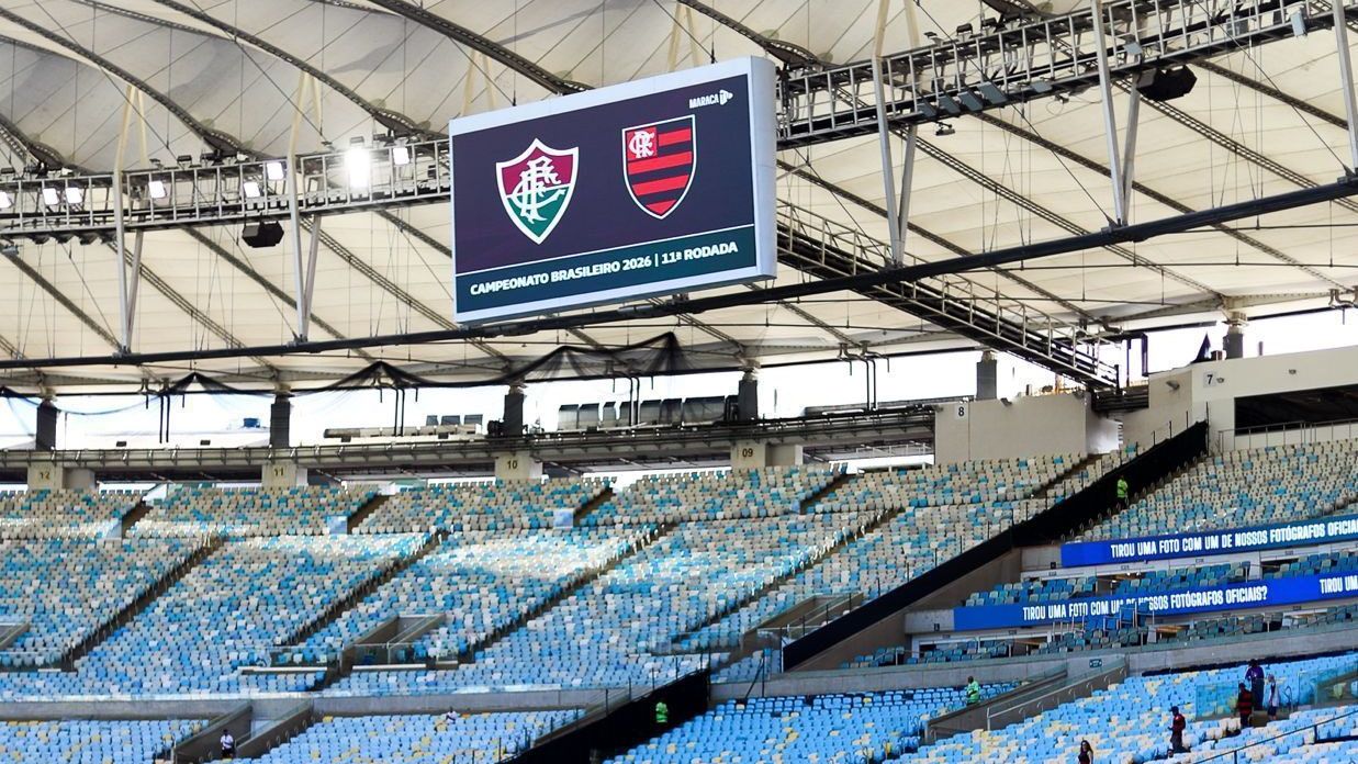 Maracanã será palco do Clássico Fla-Flu