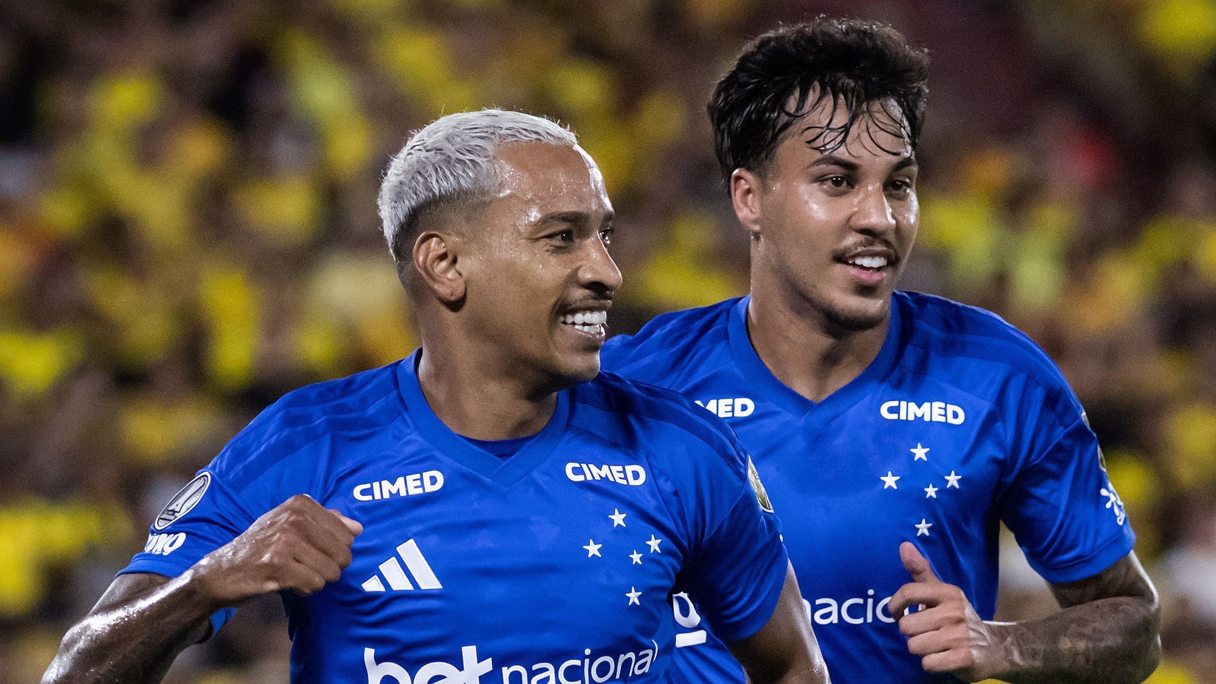 Matheus Pereira marcou o gol da vitória do Cruzeiro