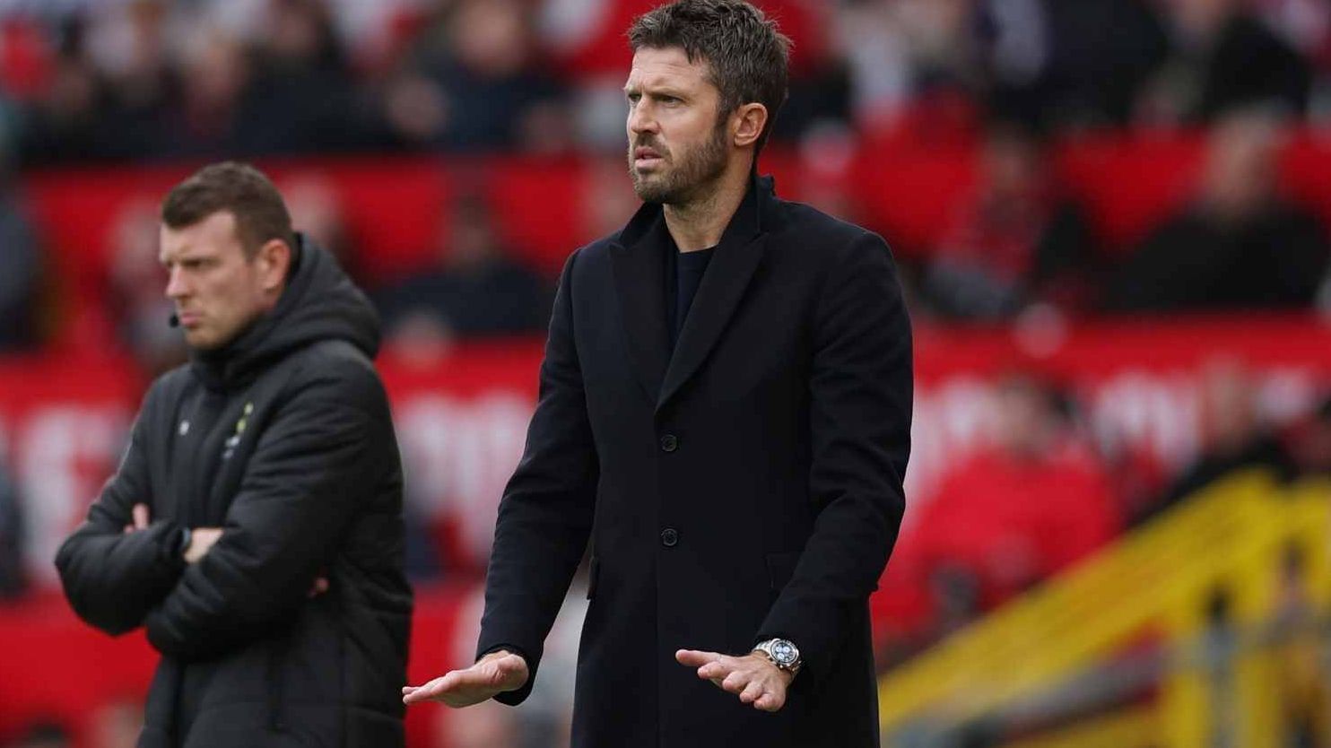 Carrick, treinador do United