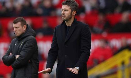 Carrick, treinador do United