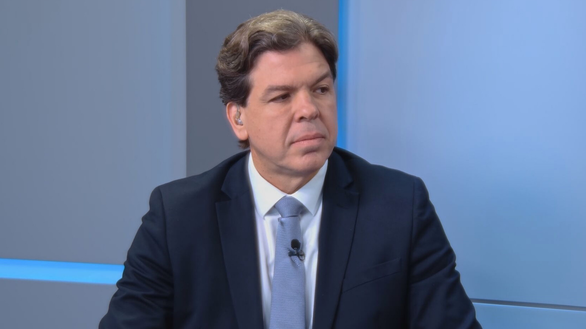 Ministro das Comunicações, Frederico Siqueira, em entrevista à CNN
