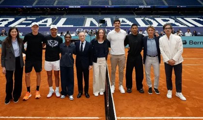 Jogo inusitado no Bernabéu chamou a atenção