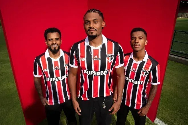 Novo uniforme do São Paulo para 2026