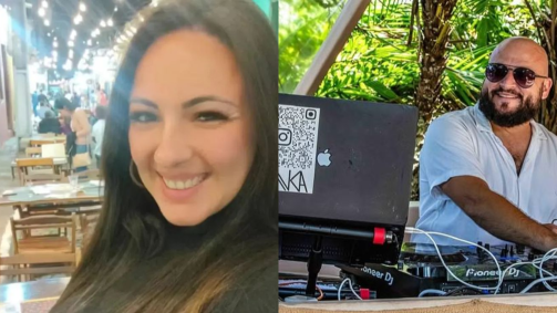Segundo as investigações, ela e Daniel, conhecido profissionalmente como DJ Danka, mantinham um relacionamento conturbado
