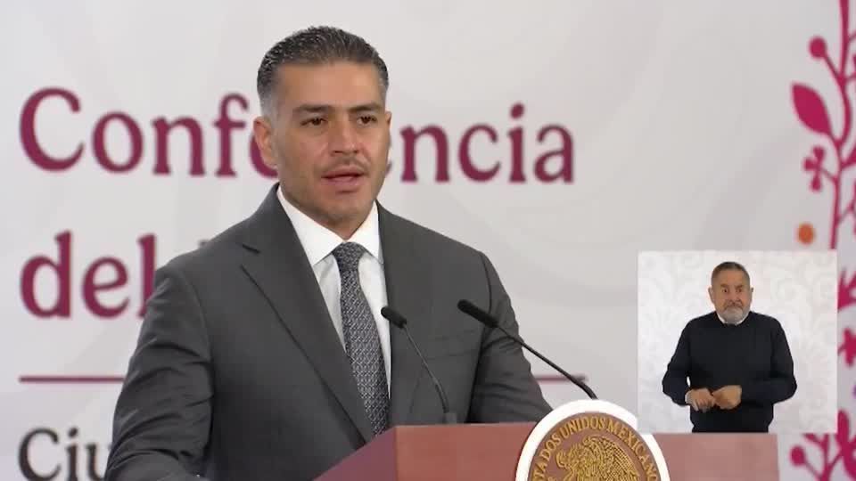 Omar García Harfuch, ministro da Segurança do México • Reuters