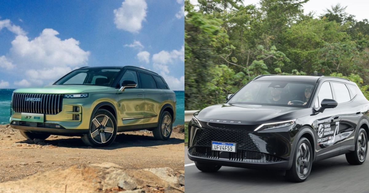 Omoda & Jaecoo lança SUV híbrido plug in abaixo dos R$ 200 mil