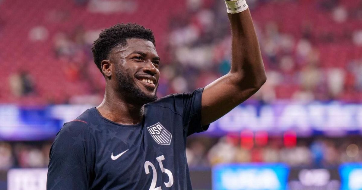 Atacante da seleção dos Estados Unidos está fora da Copa do Mundo por lesão