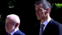 Os presidentes da Espanha, Pedro Sánchez, e do