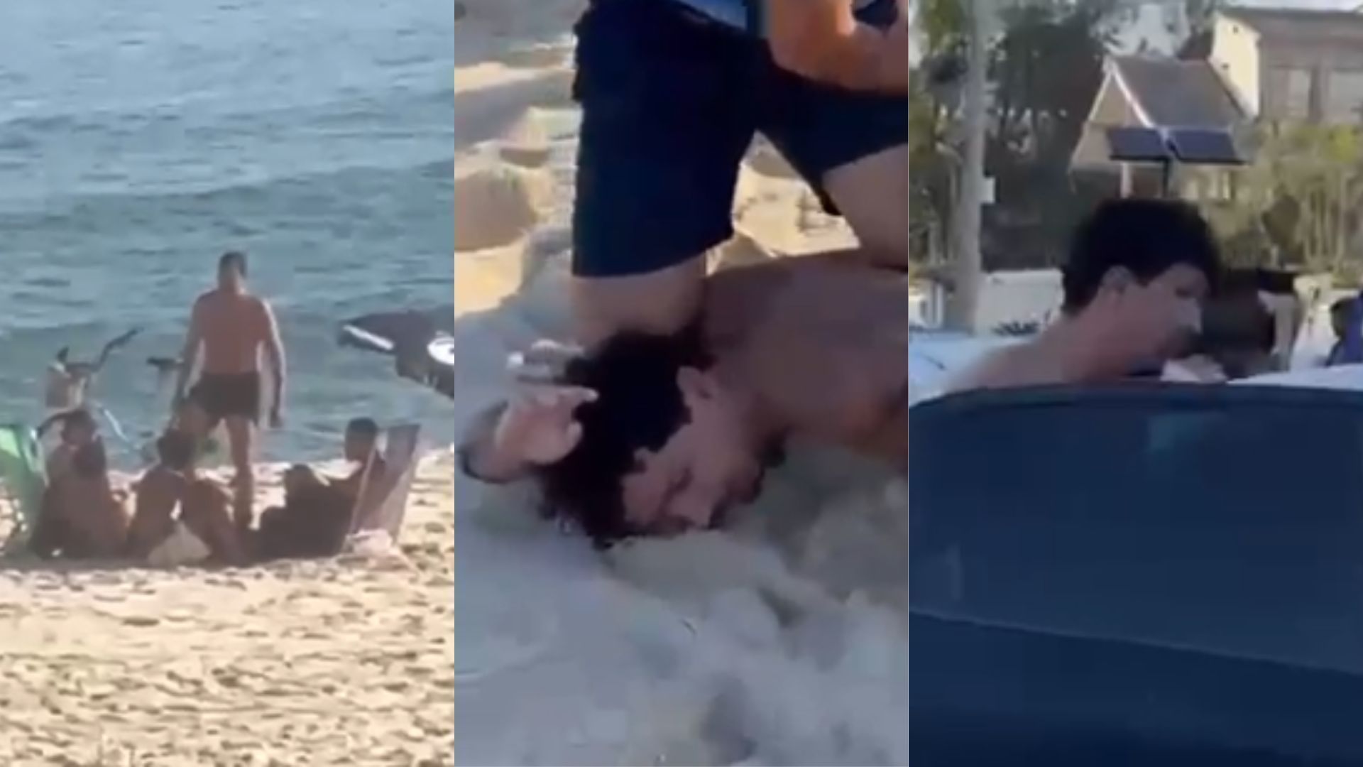 No último sábado (25), a Polícia Civil do Estado do Rio de Janeiro (PCERJ) prendeu um homem apontado como membro da facção Comando Vermelho (CV) na Praia da Macumba, no Recreio dos Bandeirantes • Reprodução