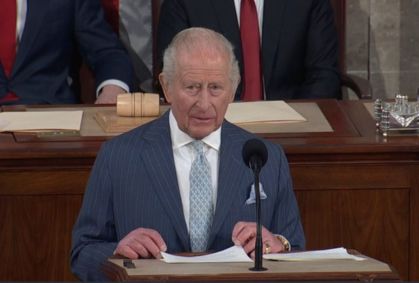 Leia discurso do rei Charles III ao Congresso americano na íntegra