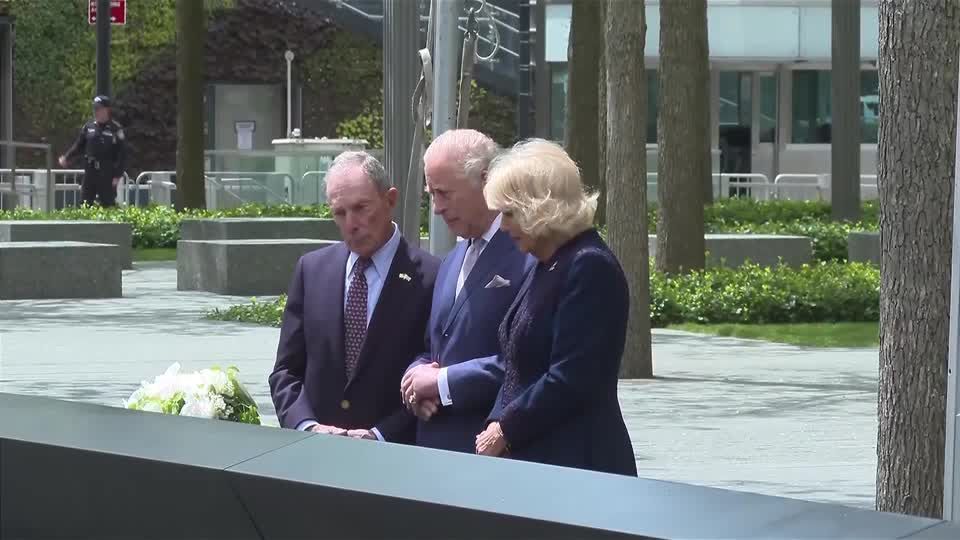 Rei Charles e rainha Camilla visitam Nova York e homenageiam vítimas do 11 de setembro