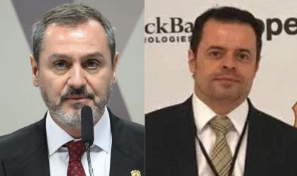 O diretor-geral da Polícia Federal, Andrei Rodrigues, e o delegado da PF Marcelo Ivo de Carvalho