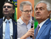 Flávio, Zema e Caiado se encontrarão no RS