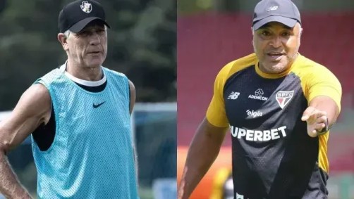 Renato Gaúcho e Roger Machado